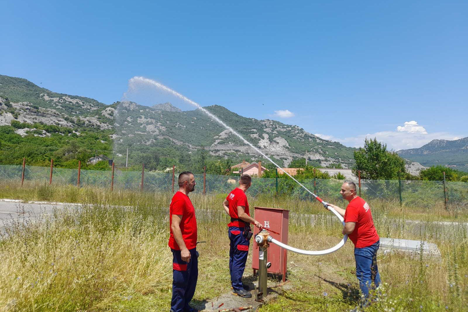 Obuka zaposlenih Regionalnog vodovoda za bezbjednije reagovanje u slučaju požara